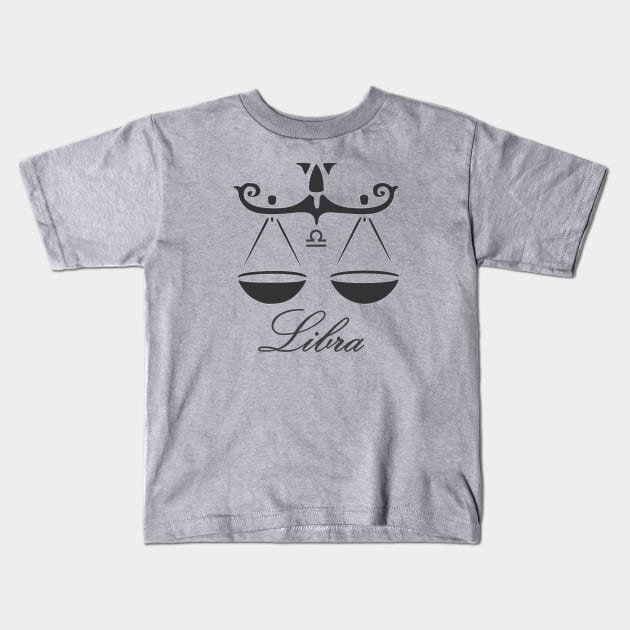 Libra 2 Kids T-Shirt by inotyler
